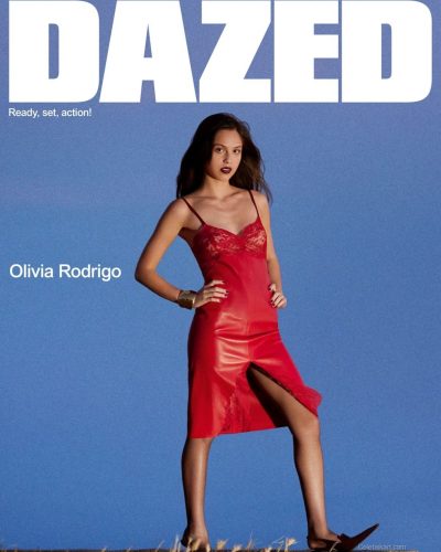Olivia Rodrigo Dazzles In Red For Dazed’s Summer Issue 2026