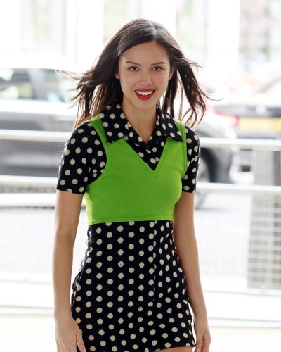 Olivia Rodrigo Stuns In Polka Dots At BBC Radio One In London 2026