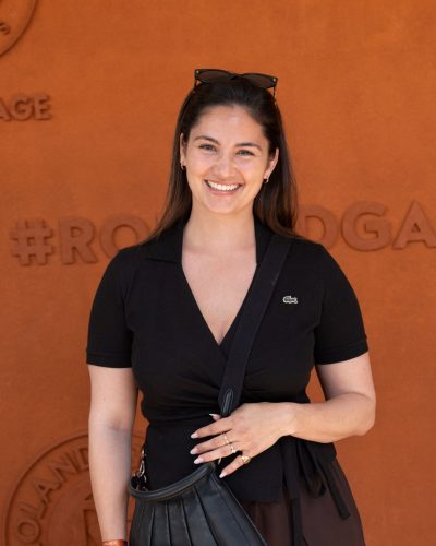 Ophelie Bau Radiates Elegance At The 2026 French Open In Paris
