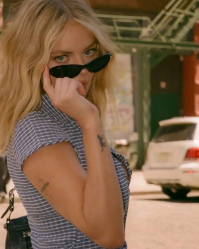 Samara Weaving Poses In Street Style For Coveteur Magazine 2026