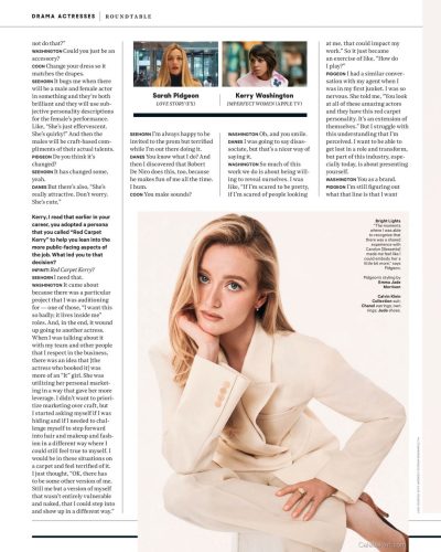 Sarah Pidgeon Carrie Coon Claire Danes Kerry Washington Rhea Seehorn Chase Infiniti photo image 5