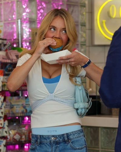 Sydney Sweeney at At SYRN Pop-Up Event