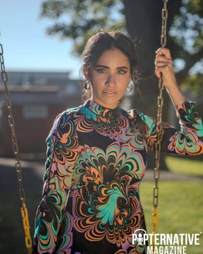 Tiffany Smith Dazzles In Colorful Print Dress For Popternative Magazine 2026