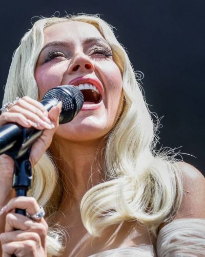 Christina Aguilera Takes the Stage at Obama Presidential Center Opening 2026