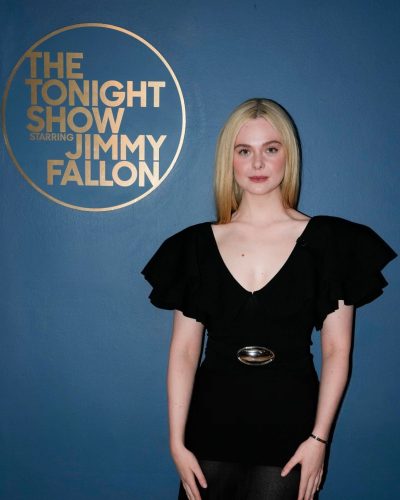 Elle Fanning at the Tonight Show with Jimmy Fallon June 2026