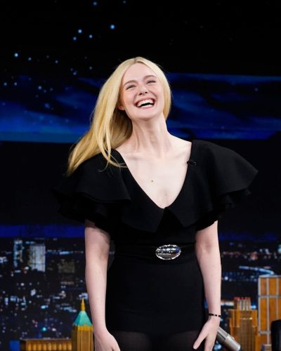 Elle Fanning at the Tonight Show with Jimmy Fallon June 2026 - Photo 3