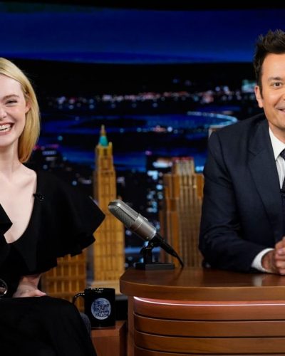 Elle Fanning at the Tonight Show with Jimmy Fallon June 2026 - Photo 5