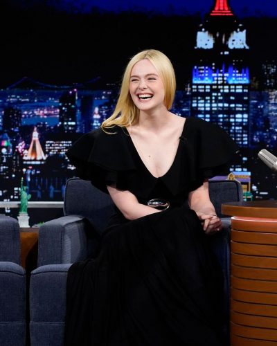 Elle Fanning at the Tonight Show with Jimmy Fallon June 2026 - Photo 6
