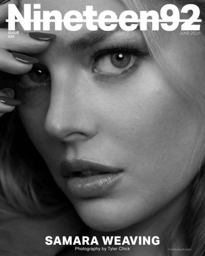 Samara Weaving for the June 2026 Issue of Nineteen92 Magazine