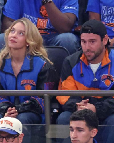 Sydney Sweeney at New York Knicks Vs San Antonio Spurs Game 4 2026