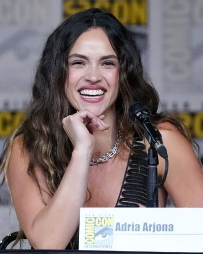 Adria Arjona at Onslaught Panel During 2026 Comic-Con International