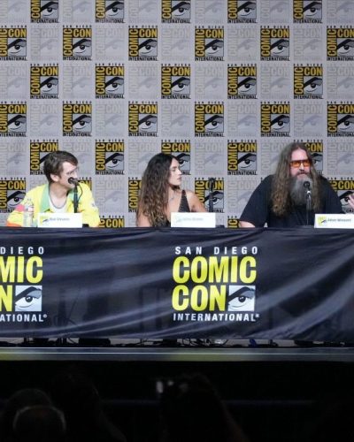 Adria Arjona at Onslaught Panel During 2026 Comic-Con International - Photo 4