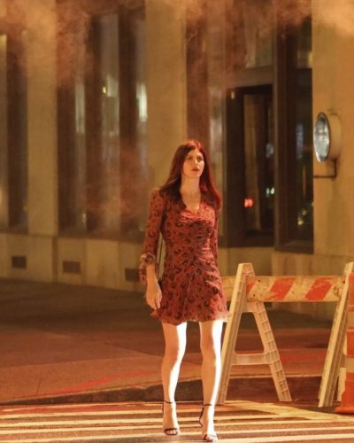 Alexandra Daddario Filming Scenes for Escorted in Manhattan July 2026 - Photo 2
