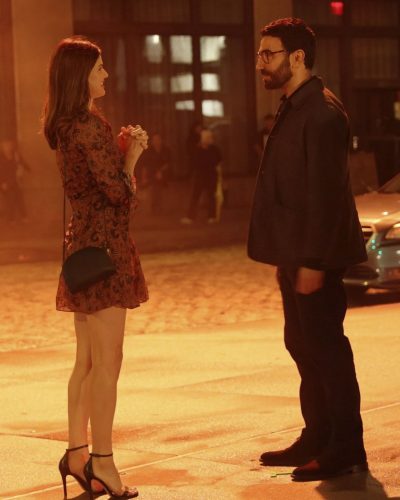 Alexandra Daddario Filming Scenes for Escorted in Manhattan July 2026 - Photo 4