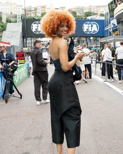 Alicia Aylies at F1 Grand Prix of Monaco Practice in Monte-Carlo, June 2026