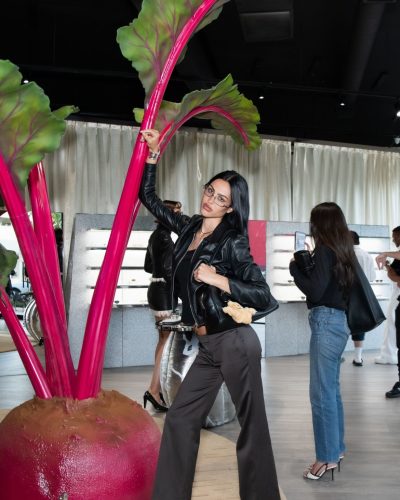 Amelia Hamlin at Gentle Monster Celebrates 2026 Veggie Collection Pop-Up Launch in Los Angeles, June 2026