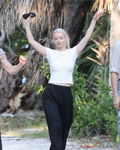 Anya Taylor-Joy at Bill Baggs Cape Florida State Park in Key Biscayne July 2026 - Photo 3