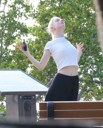 Anya Taylor-Joy at Bill Baggs Cape Florida State Park in Key Biscayne July 2026 - Photo 5