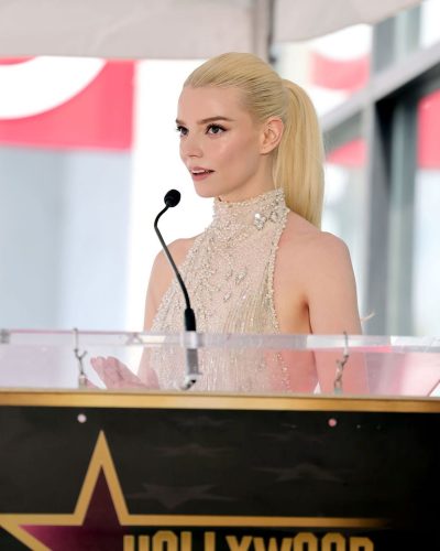 Anya Taylor-Joy at Miley Cyrus Hollywood Walk of Fame Ceremony 2026 - Photo 2