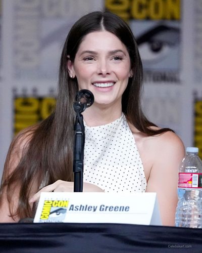 Ashley Greene at Bite Me Calling All Vampires Panel at 2026 Comic-Con