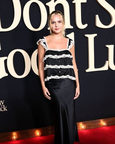 Bailee Madison at Don’t Say Good Luck Premiere in New York, August 2026