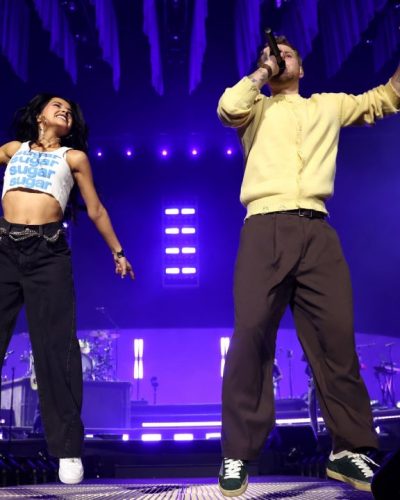 Becky G and Alex Warren Perform at Finding Family on the Road Tour 2026