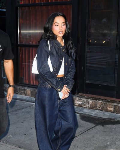 Becky G Arrives for Dinner at the Corner Store in New York City July 2026