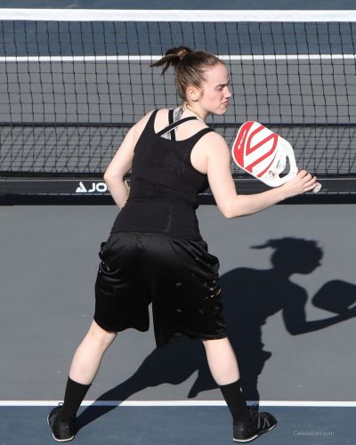 Billie Eilish at Support+Feed Pickleball Invitational in Los Angeles June 2026