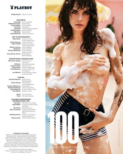 Cara Delevingne in Playboy Magazine Summer 2026 Edition