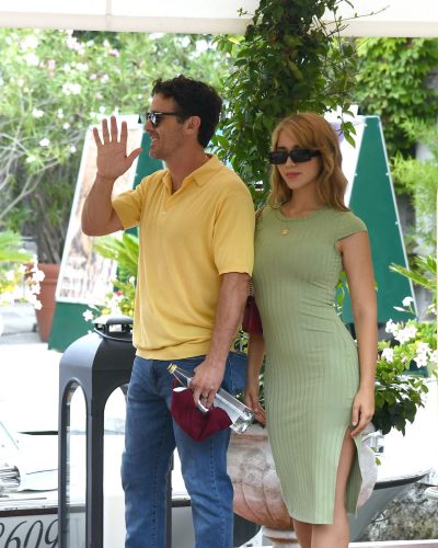 Caylee Cowan Departs Hotel Excelsior at 79Th Venice International Film Festival September 2022