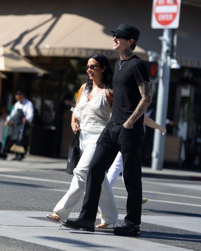 Demi Lovato and Jordan Lutes Shopping at Alo in Beverly Hills July 2026 - Photo 3