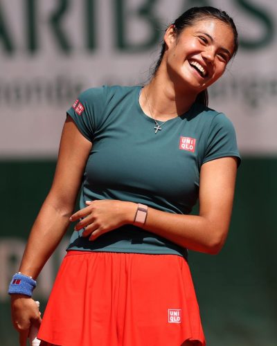 Emma Raducanu Practicing Ahead of French Open in Paris May 2026