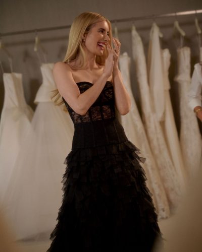 Emma Roberts Trying on Wedding Dress for Vogue July 2026 - Photo 6