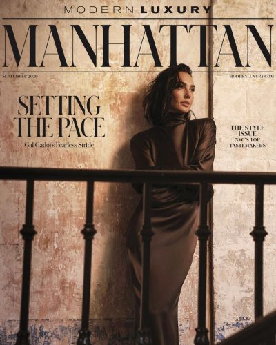 Gal Gadot for Modern Luxury Manhattan, September 2026