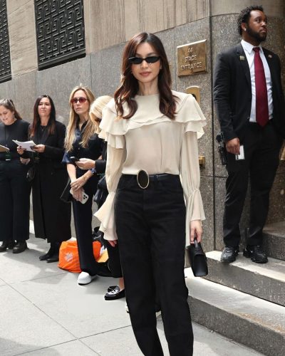 Gemma Chan Arrives at Nbcuniversal Upfront in New York City May 2026 - Photo 2