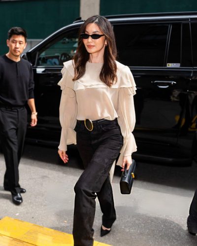 Gemma Chan Arrives at Nbcuniversal Upfront in New York City May 2026 - Photo 3