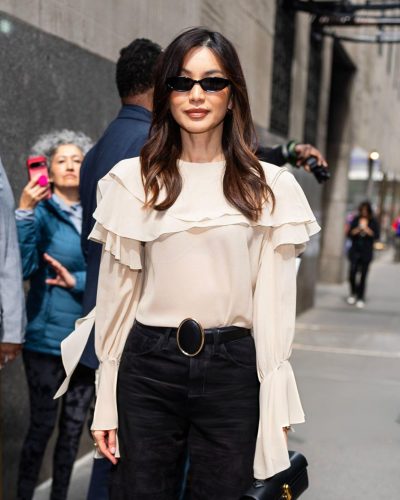 Gemma Chan Arrives at Nbcuniversal Upfront in New York City May 2026 - Photo 4