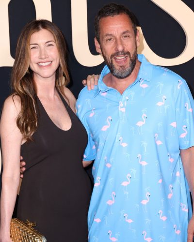 Jackie and Adam Sandler at Don’t Say Good Luck Premiere in New York, August 2026