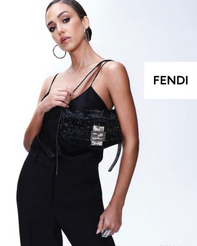 Jessica Alba for Fendi Bag, July 2026