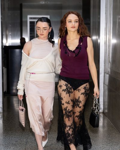 Joey King and Maisie Williams Attend Press Day in New York, July 2026