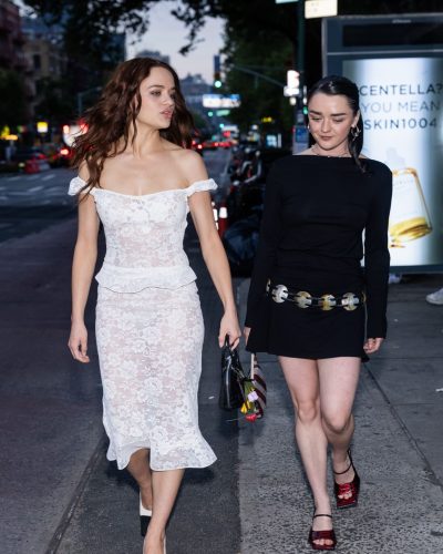Joey King and Maisie Williams Seen in New York July 2026