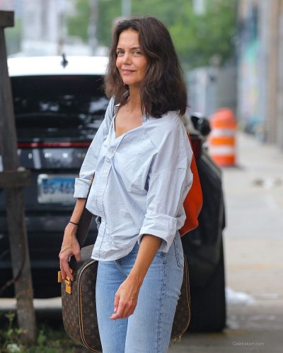 Katie Holmes Seen in New York City July 2026