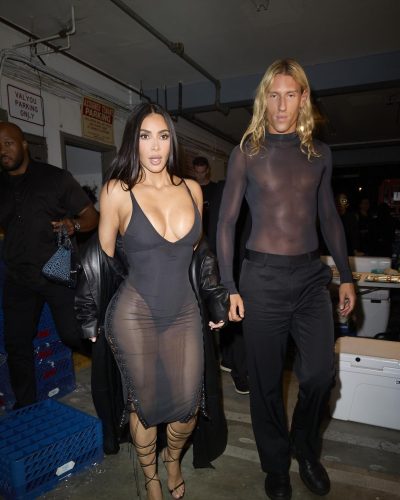 Kim Kardashian Attends Update Pop-Up on Melrose with Ludovic De Saint Sernin July 2026