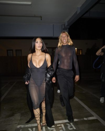 Kim Kardashian Attends Update Pop-Up on Melrose with Ludovic De Saint Sernin July 2026 - Photo 2