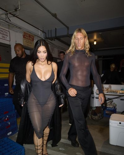 Kim Kardashian Attends Update Pop-Up on Melrose with Ludovic De Saint Sernin July 2026 - Photo 3
