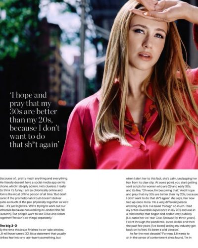 Lili Reinhart in Cosmopolitan UK AugustSeptember 2026 - Photo 2