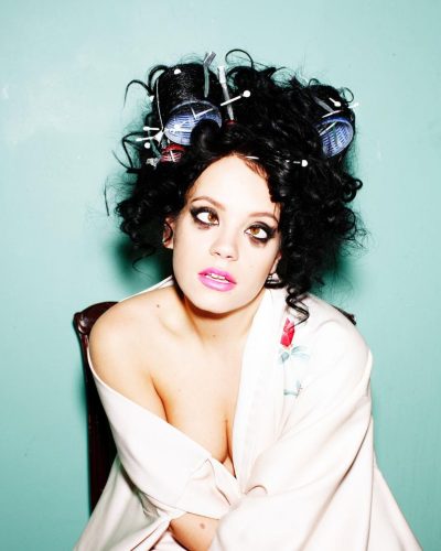 Lily Allen at a 2008 Photoshoot