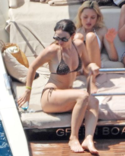 Lily James in Bikini on Vacation in Portofino July 2026