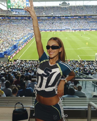 Luana Barron at Fifa World Cup Stadium in Miami, June 2026