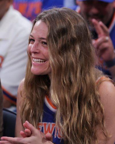 Maggie Rogers at New York Knicks vs Cleveland Cavaliers Game in May 2026 - Photo 3